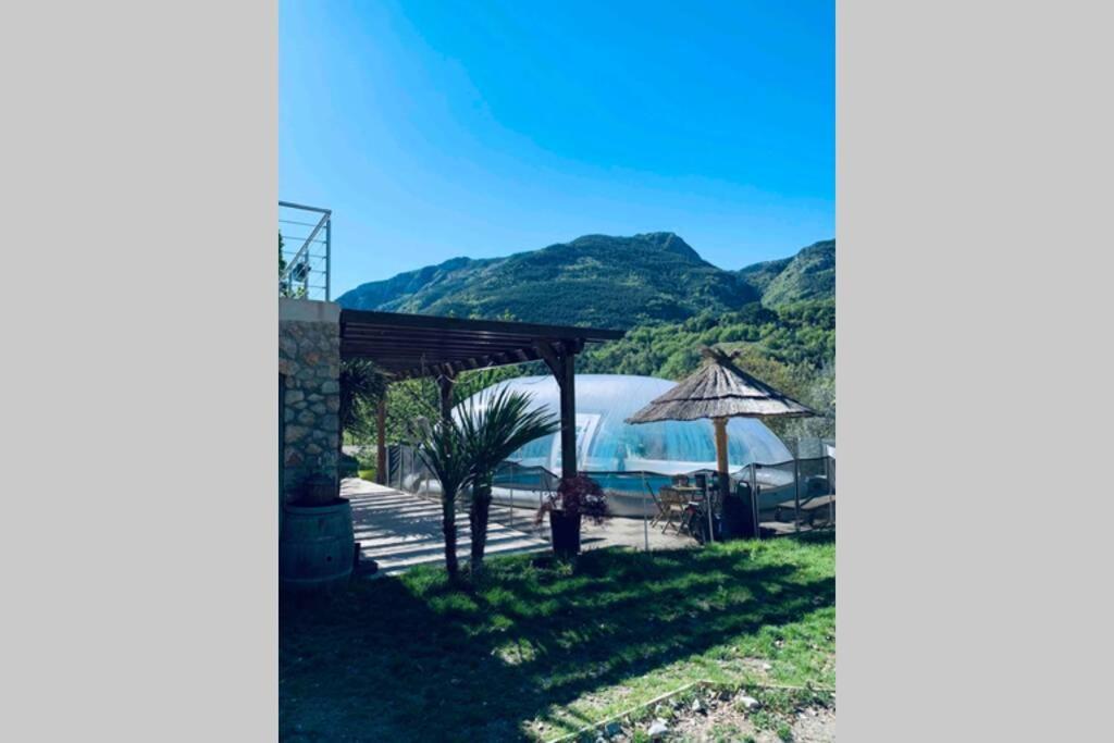 2P Au Coeur Des Montagnes Avec Piscine Chauffee Apartment พูเจต-เทนิแยร์ ภายนอก รูปภาพ